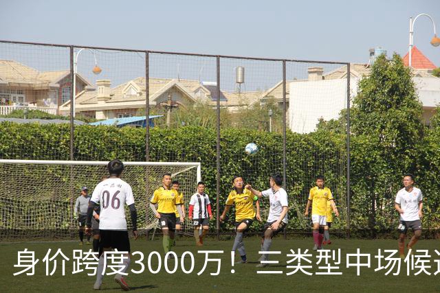 身价跨度3000万！三类型中场候选，阿森纳赌局藏夺冠伏笔?